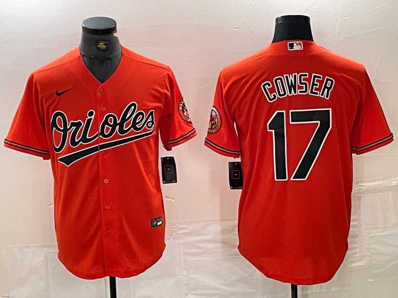 Men's Baltimore Orioles #17 Colton Cowser Orange Cool Base Stitched Jersey,We sell and wholesale Men's Baltimore Orioles #17 Colton Cowser Orange Cool Base Stitched Jersey on line form chian!